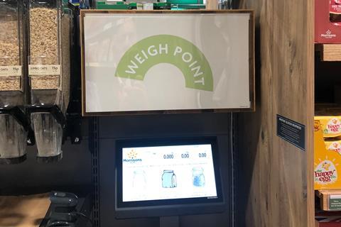 Refillables point, Morrisons Canning Town